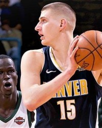  约基奇三双助掘金主场力克爵士