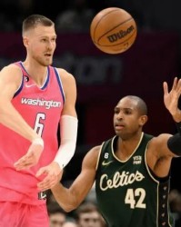  波尔津吉斯制霸内线绿军轻取奇才